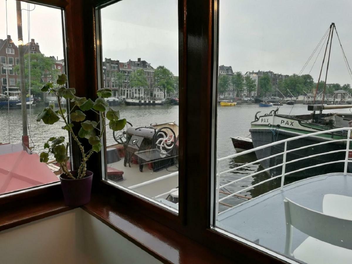 Houseboat Rose Amesterdão Exterior foto